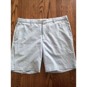 Peter Millar Crown Crafted Surge Performance Golf Shorts Mens 38 Blue 9" Stretch